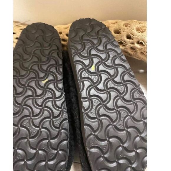 New Birkenstock Shearling Arizona Big Buckle Size 37 - Picture 7 of 8